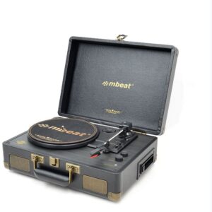(LS)mbeat® Uptown Retro Bluetooth 3-in-1 AudioTurntable &  Cassette Player