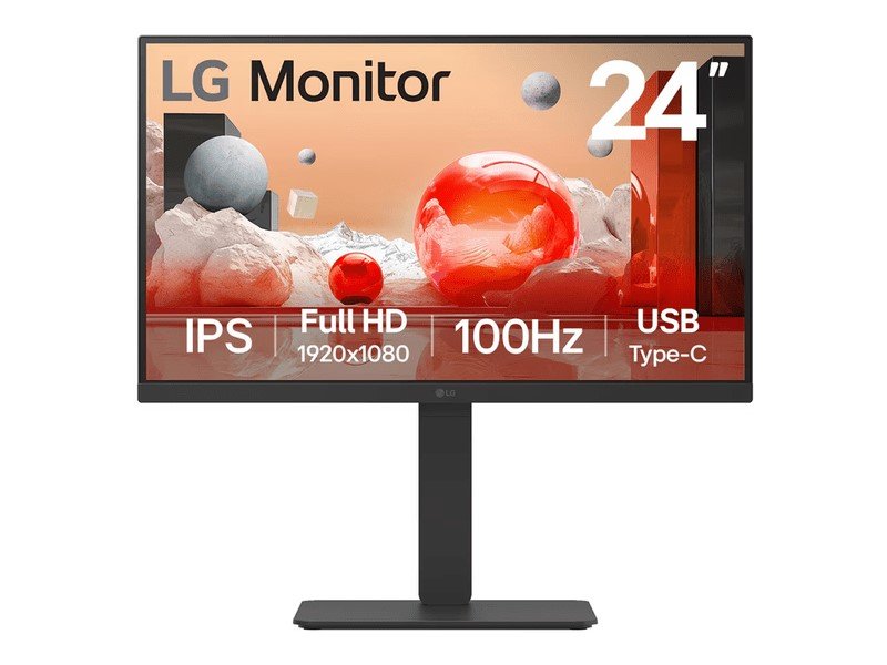 LG 24BA550-B 23.8" FHD IPS Monitor