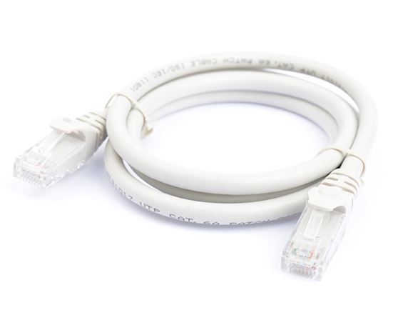 8Ware CAT6 Cable 1m - Grey Premium RJ45 Ethernet Network LAN UTP Patch Cord 26AW