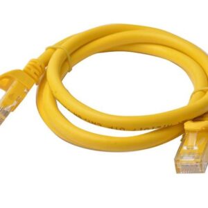 8Ware CAT6 Cable 1m - Yellow Premium RJ45 Ethernet Network LAN UTP Patch Cord 26