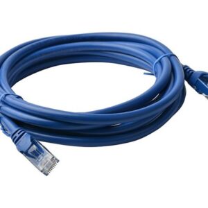 8ware CAT6 Cable 5m - Blue Premium RJ45 Ethernet Network LAN UTP Patch Cord 26AW