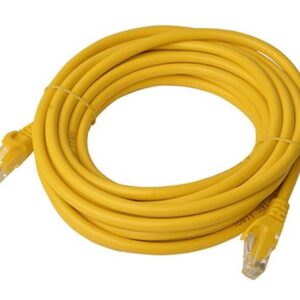 8ware CAT6 Cable 5m - Yellow Premium RJ45 Ethernet Network LAN UTP Patch Cord 26