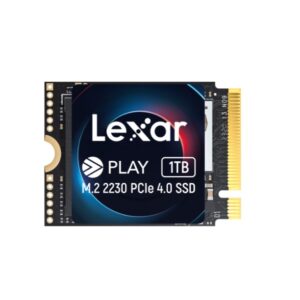 Lexar LNMPLAY002T-RNNNG Internal SSD Play 2TB M.2 2230 PCIe Gen 4x4 NVMe SSD up