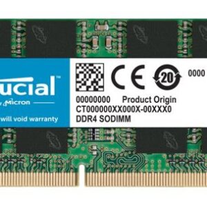 Crucial 16GB (1x16GB) DDR4 SODIMM 3200MHz CL22 1.2V Laptop Laptop Memory RAM ~CT
