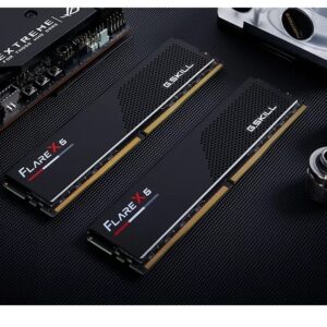 G.SKILL F5-6000J3238F16GX2-FX5 32GB (2 x 16GB)/ DDR5 6000 MT/s/ Timings 32-38-38