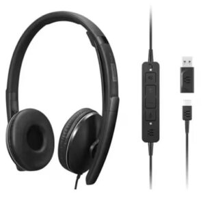 LENOVO Lenovo Wired ANC Headset Gen 2 Lightweight USB-C  to USB-A ctive noise ca