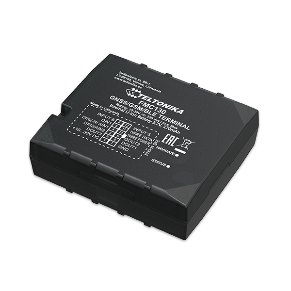 Teltonika Hard Wired Fleet Management System - High Gain GNSS and IoT/GSM Antenn