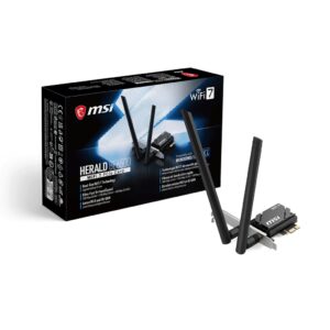 MSI HERALD BE6500 WiFi 7 PCIe Card