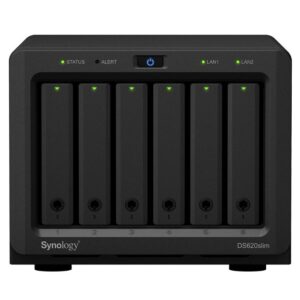 Synology DiskStation DS620 slim 6 Bay NAS Intel Celeron J3355  2-core 2.0 2GB DD
