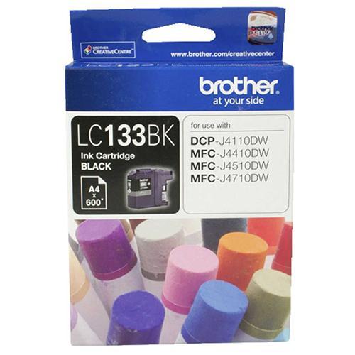 Brother LC-133BK Black Ink Cartridge - MFC-J6520DW/J6720DW/J6920DW and DCP-J4110