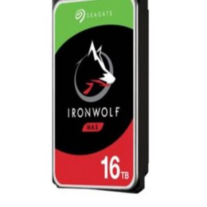 Seagate 16TB 3.5' IronWolf SATA3 NAS 24x7 Performance 7200 RPM 256MB Cache HDD.