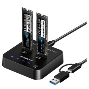 Simplecom SD550v3 USB 3.2 Gen2 to Dual Bay NVMe M.2 SSD Docking Station Duplicat