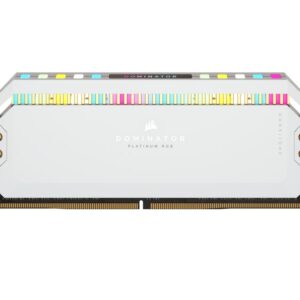 Corsair DOMINATOR® Platinum RGB 64GB (2x32GB) DDR5 UDIMM 5200Mhz C40 1.25V Whit