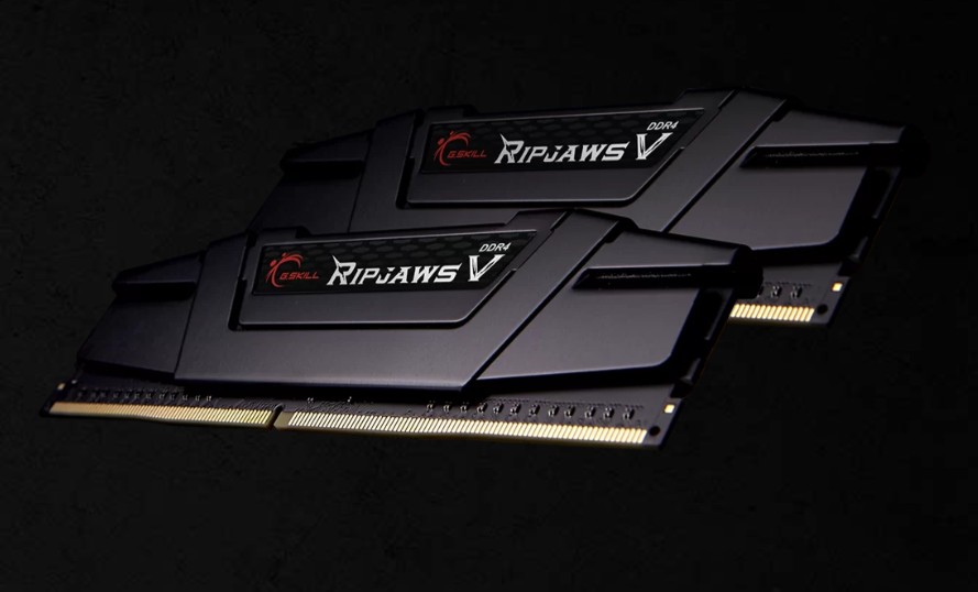 G.SKILL F4-2666C19D-64GVK 64GB (2 x 32GB)/ PC4-21300 / DDR4 2666 Mhz/ Timings 19