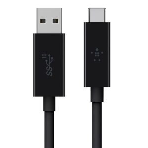 Belkin 3.1 USB-C to USB-A Cable (1M) - Black (F2CU029bt1M-BLK)