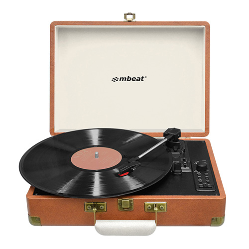 (LS) mbeat® Woodstock Retro Turntable Recorder with Bluetooth & USB Direct Reco