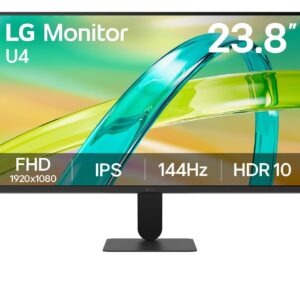 LG 24U411B-B 24" FHD 144Hz IPS Monitor