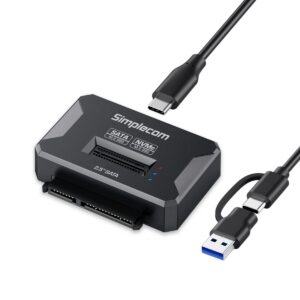 Simplecom SA516 NVMe/SATA Dual Protocol M.2 SSD and 2.5' SATA to USB Adapter 10G
