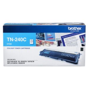 Brother TN-240C COLOUR LASER TONER-CYAN TONER CARTRIDGE TO SUIT HL-3040CN/3045CN