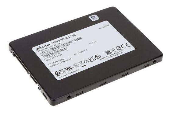 Micron 5400 PRO 480GB 2.5' SATA Enterprise SSD 540R/520W MB/s 95K/37K IOPS 876TB