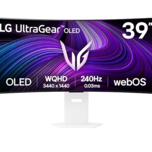LG 39' UltraGear OLED 240Hz WQHD Curved Smart Gaming Monitor