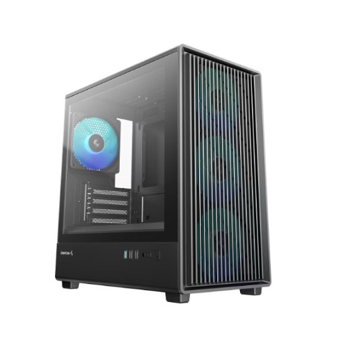 DeepCool CC350 4F Mid Tower Micro ATX Case. 4 Pre-installed Fans