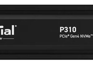 Crucial P310 2TB Gen4 2280 NVMe SSD w Heatsink 7100/6000 MB/s R/W 440TBW 1000K/1