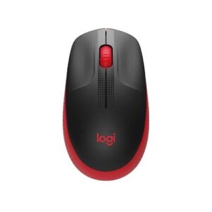 (LS)Logitech M190 Full-Size Wireless Mouse - RED