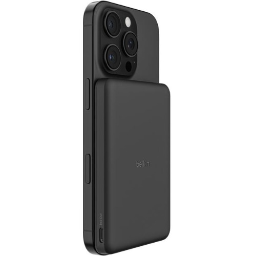 Belkin BoostCharge Slim Magnetic 5K Power Bank with USB-C Cable(0.6M- Black(BPD0