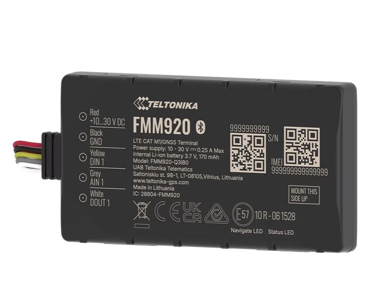 Teltonika Most popular compact 4G LTE Cat M1 model for basic tracking