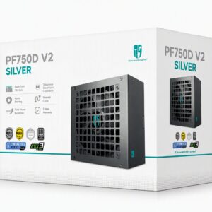 DeepCool PF750D V2 750W Gamer Storm 80+ Silver/Cybenetics Non-Modular ATX Power