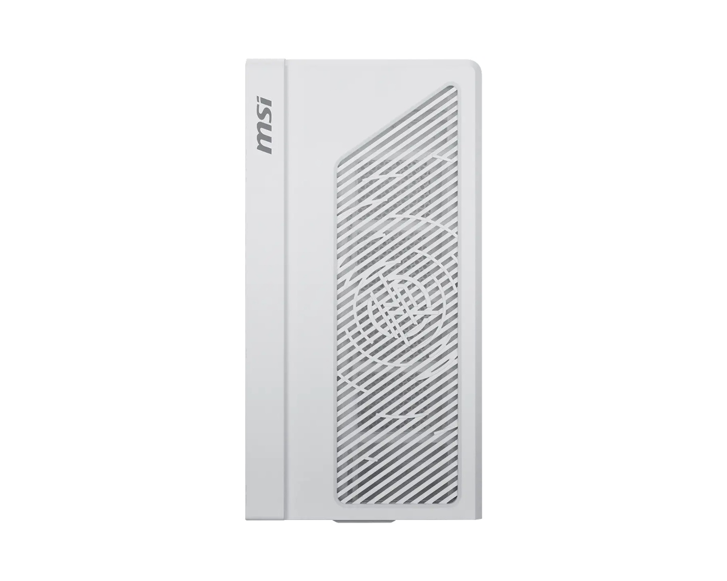 Mid-tower case with panoramic tempered glass