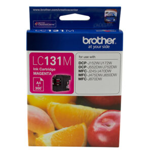 Brother LC-131M Megenta Ink Cartridge - to suit DCP-J152W/J172W/J552DW/J752DW/MF