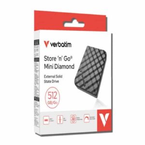 Verbatim 32024 Store’n’Go Mini Diamond SSD USB-C 512GB