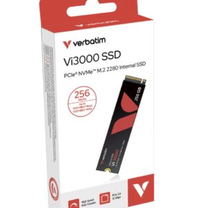 Verbatim 49373 Vi3000 NVMe M.2 Internal SSD 256GB