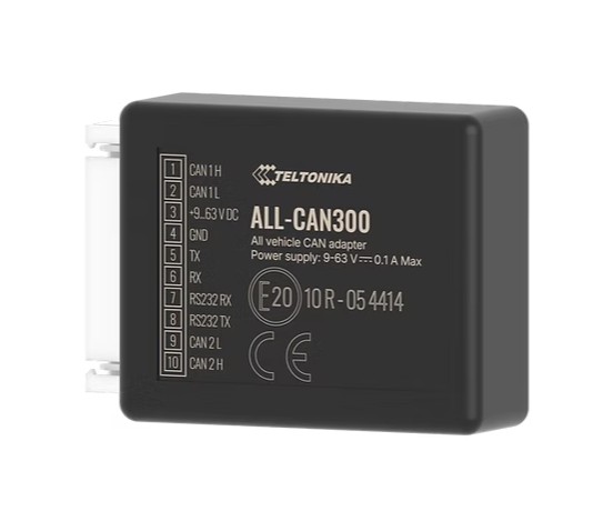 Teltonika Telematics CAN adapter for reading CAN bus data from any vehicle and a