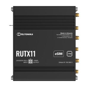 Teltonika RUTX11 Industrial Cellular eSIM Router